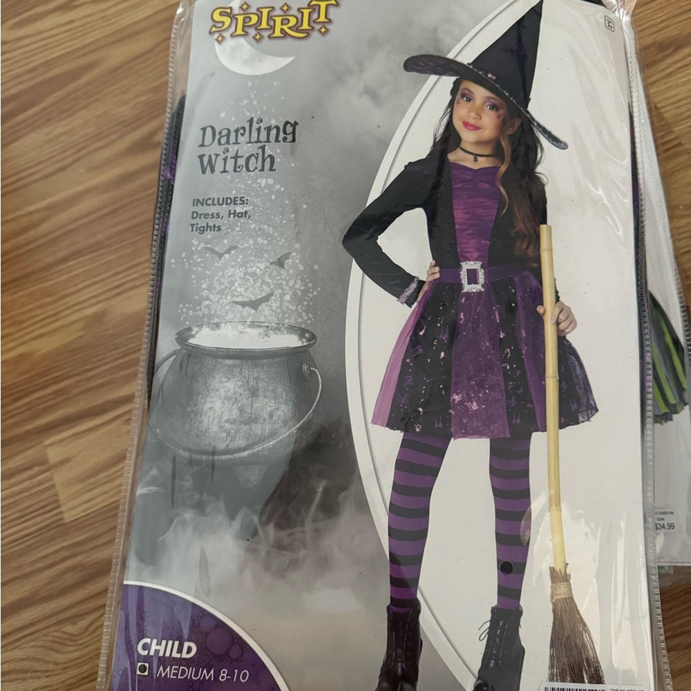 Witch costume brand new size 8-10 kids